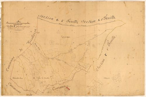 Garavagne. - Plan de section, F1