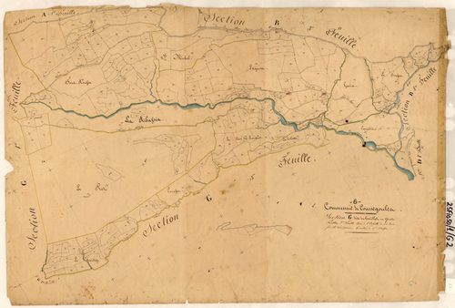 Le Taillet. - Plan de section, G2