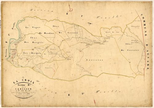 Cerisier. - Plan de section, B2