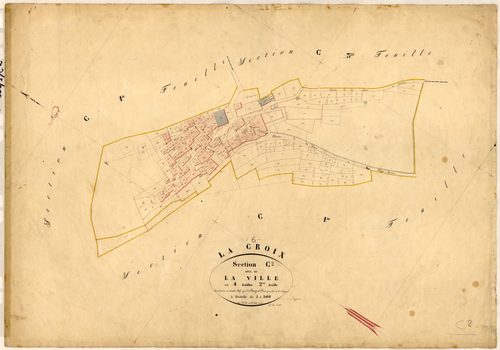 La Ville. - Plan de section, C2