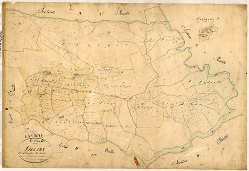 Villars. - Plan de section, D2