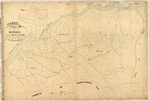 Montgros. - Plan de section, D2