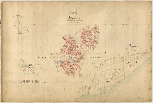 Le Village (développement). - Plan de section, E1(d)
