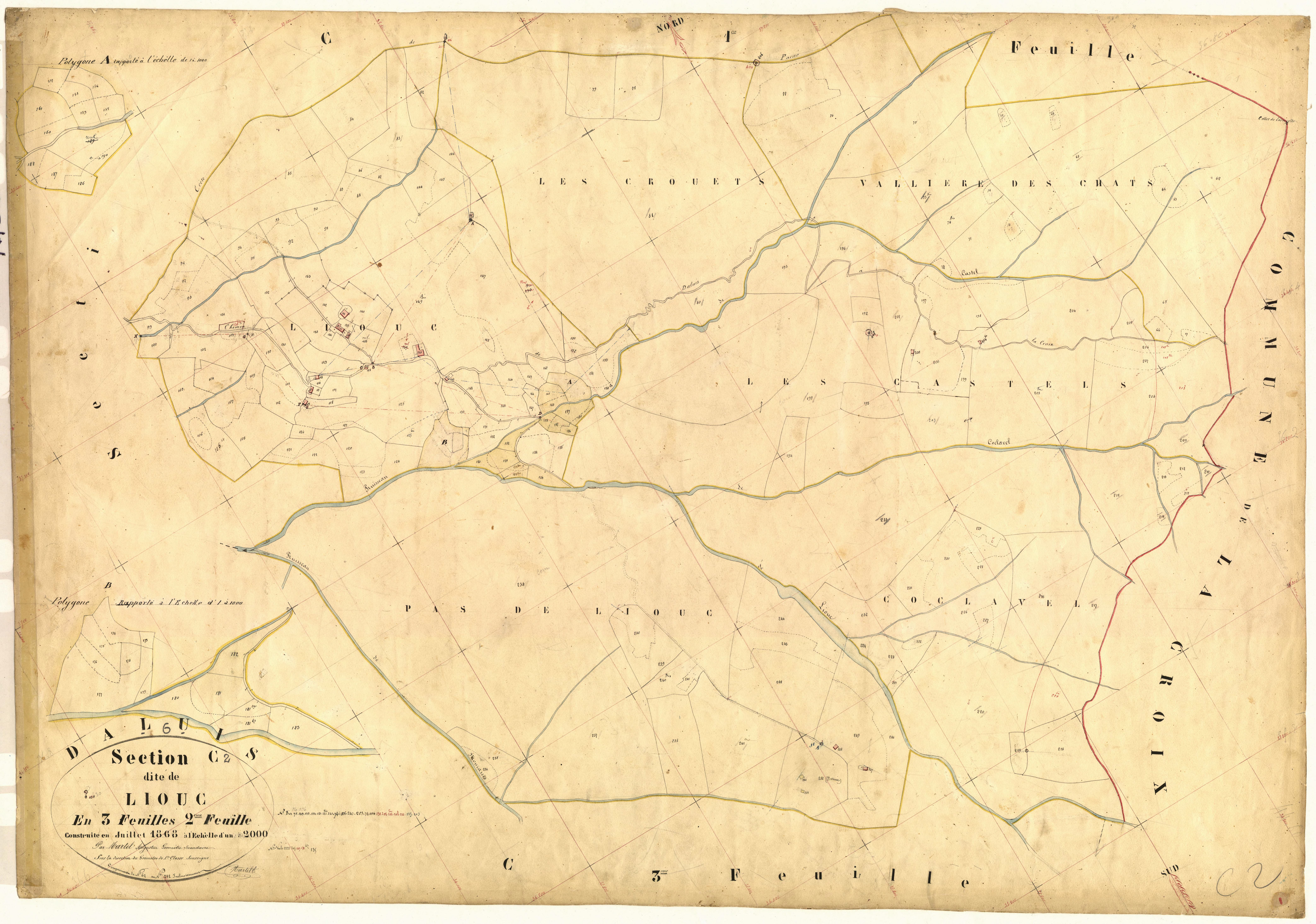 Liouc. - Plan de section, C2
