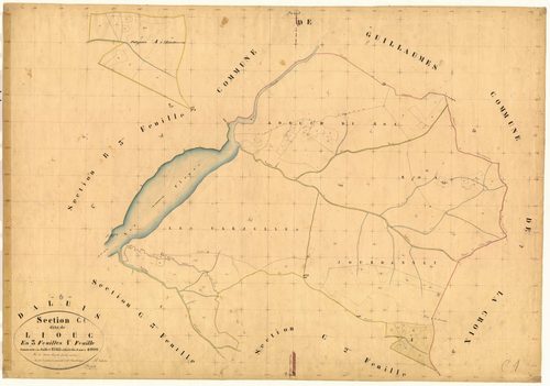 Liouc. - Plan de section, C1