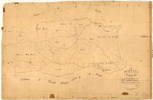Lenguervin. - Plan de section, B1