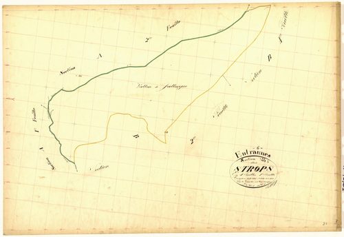 Strops. - Plan de section, B1