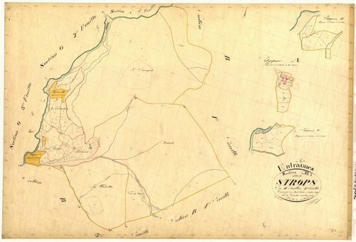 Strops. - Plan de section, B2