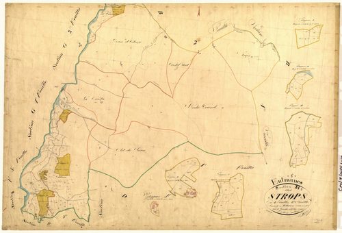 Strops. - Plan de section, B3