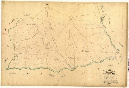 La Ville. - Plan de section, D2