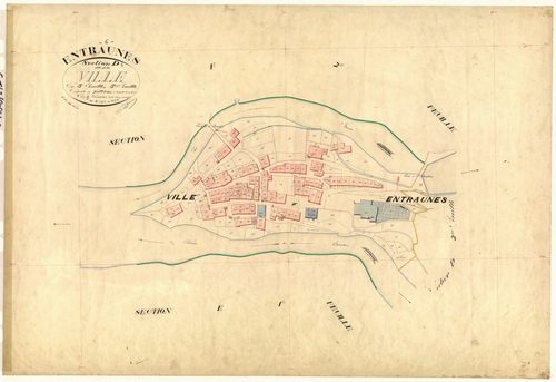 La Ville. - Plan de section, D3