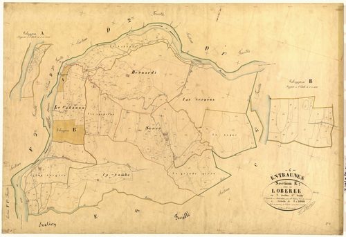 Loberee. - Plan de section, E1