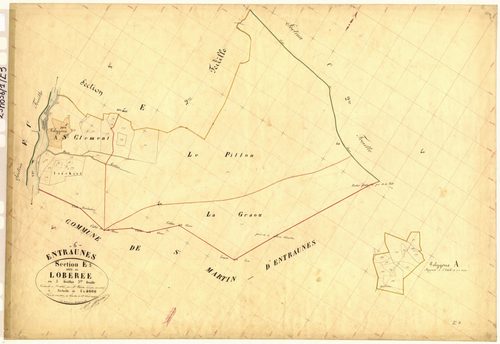 Loberee. - Plan de section, E3