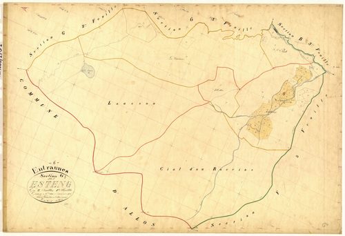 Esteng. - Plan de section, G1