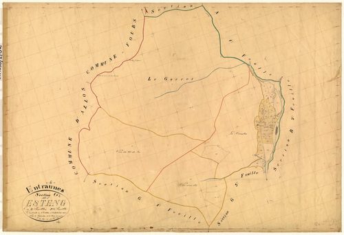 Esteng. - Plan de section, G2