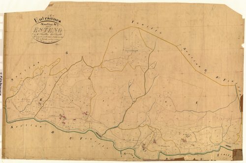 Esteng. - Plan de section, G3