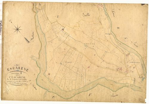 L'Escarène. - Plan de section, A2