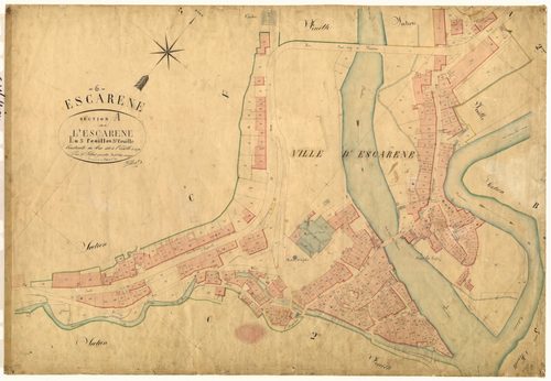 L'Escarène. - Plan de section, A3