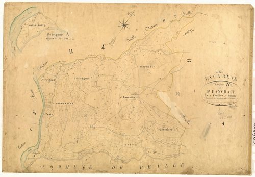 Saint Pancrace. - Plan de section, B3