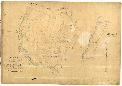 Saint Pancrace. - Plan de section, B5