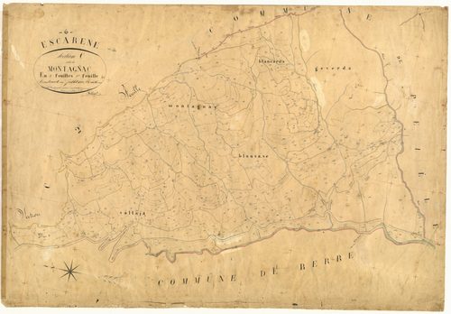 Montagnac. - Plan de section, C3