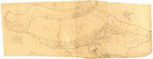La Colle et Bail. - Plan de section, B
