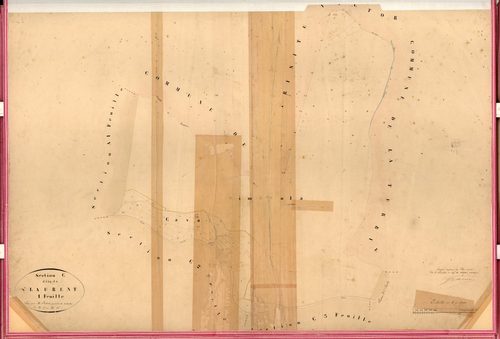 Saint Laurent. - Plan de section, C1