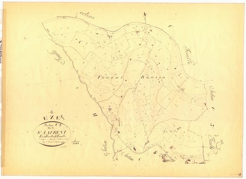 Saint Laurent. - Plan de section, C2
