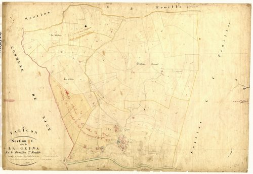 La Geina. - Plan de section, C2