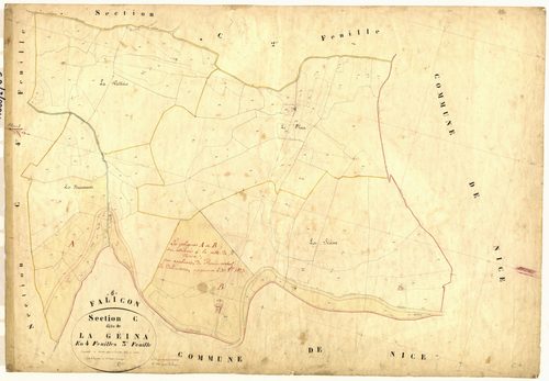 La Geina. - Plan de section, C3