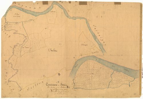 Les Saint Peiré et les Adrets. - Plan de section, B1