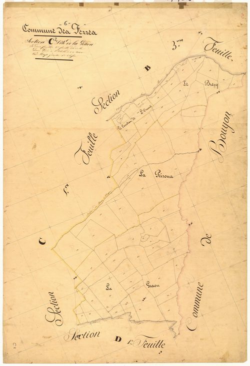 La Graou, la Graou. - Plan de section, C2