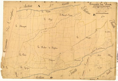 L'Infernet, l'Infernet. - Plan de section, E2