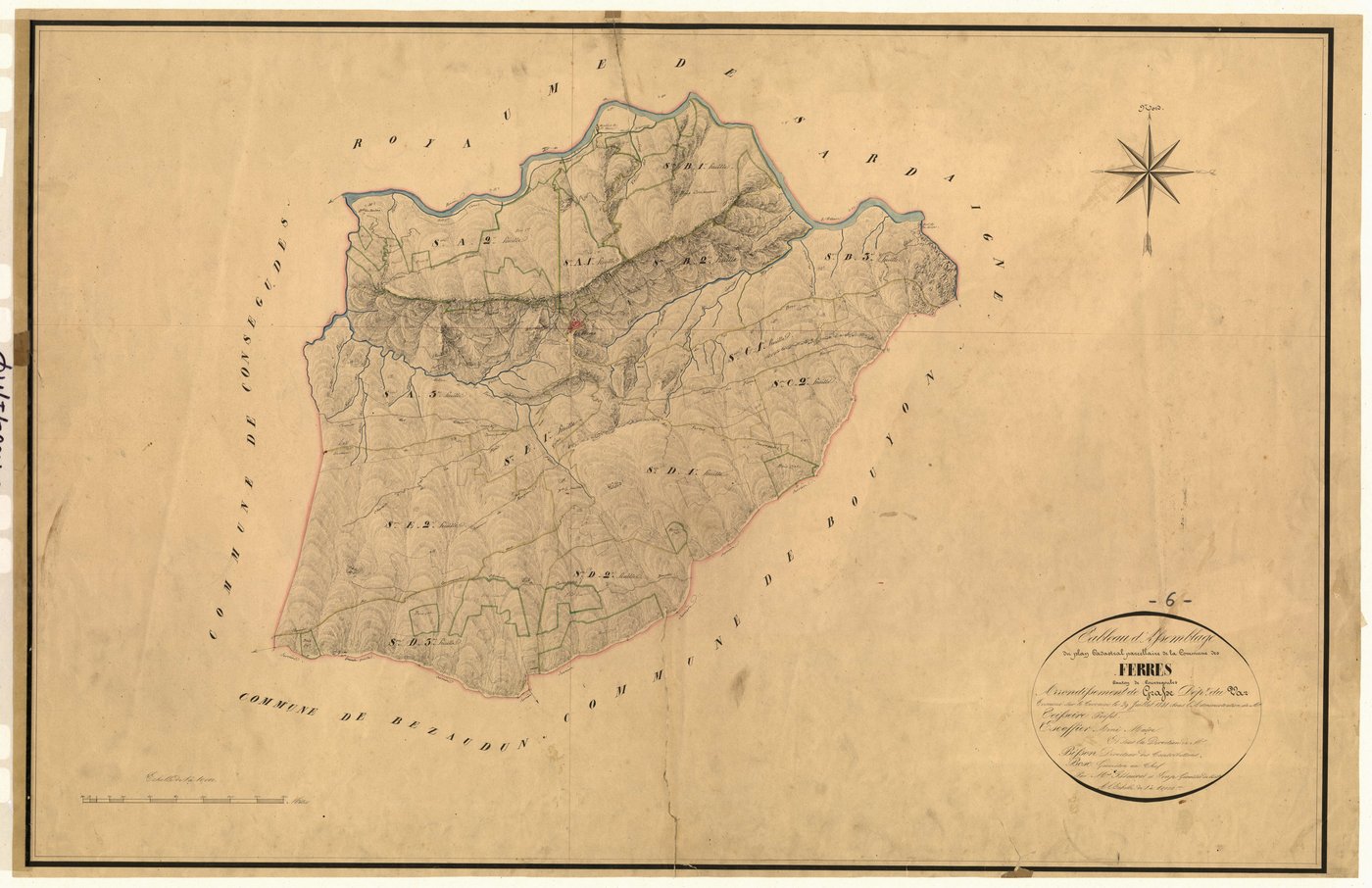 Tableau d'assemblage. - TA