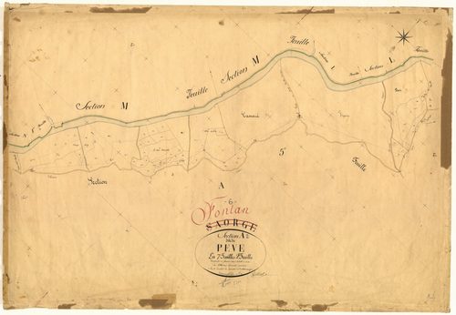 Peve. - Plan de section, A2