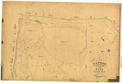 Peve. - Plan de section, A3