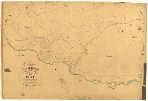 Peve. - Plan de section, A4