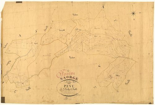 Peve. - Plan de section, A6
