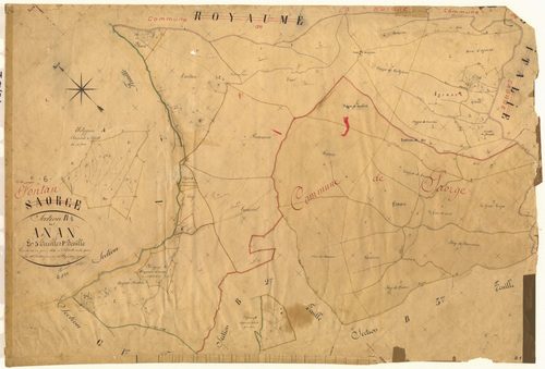 Anan. - Plan de section, B1