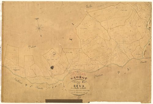 Ceva. - Plan de section, K4