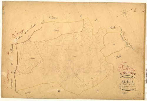 Albey. - Plan de section, Q2