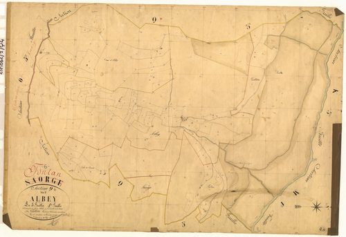 Albey. - Plan de section, Q4