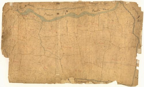 L'Hubac, les Rougières. - Plan de section, C2