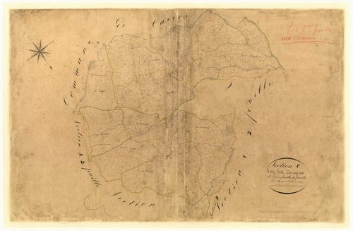 Les Conques. - Plan de section, C1