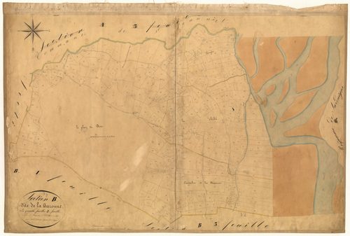 La Baronne. - Plan de section, B3