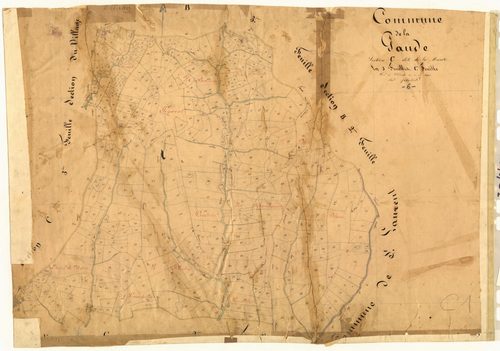La Maure. - Plan de section, C1