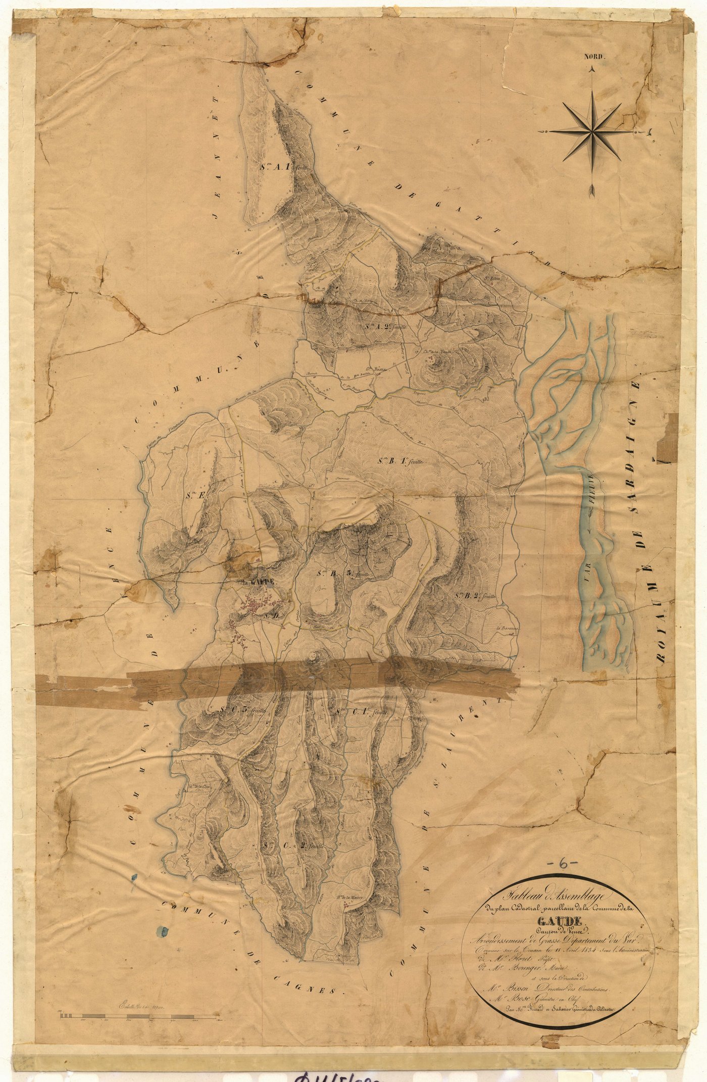Tableau d'assemblage. - TA