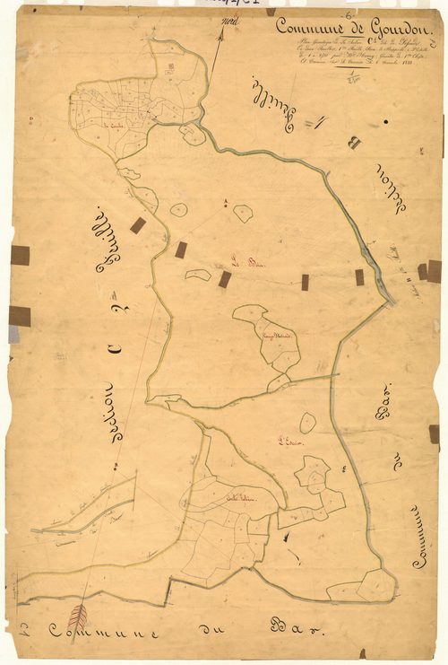 Le Défends. - Plan de section, C1