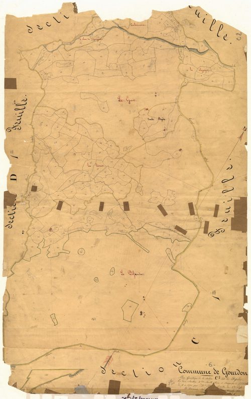 Le Défends. - Plan de section, C2