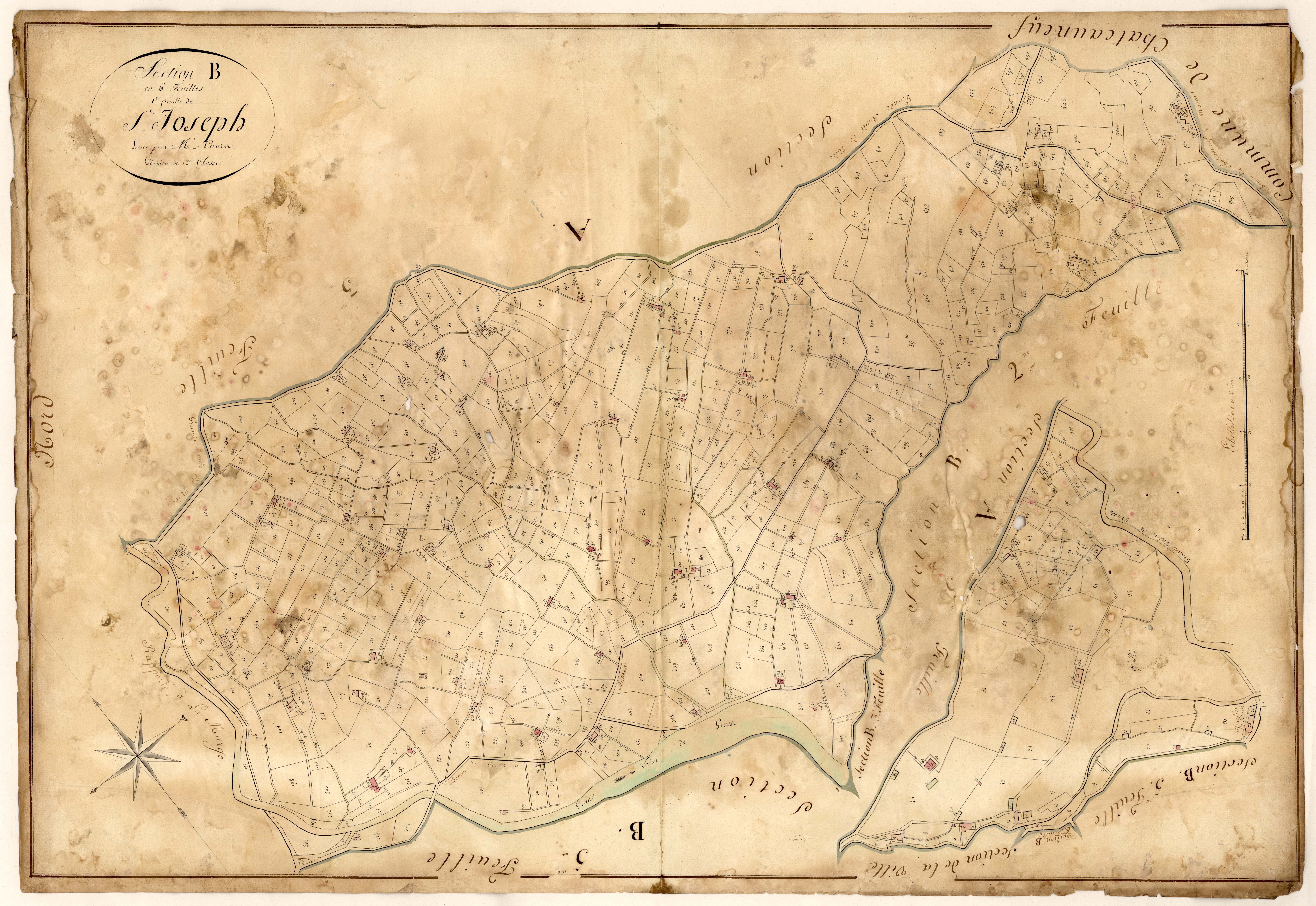 Saint Joseph. - Plan de section, B1